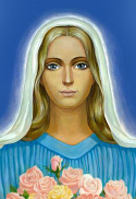 Мать Мария (с розами)